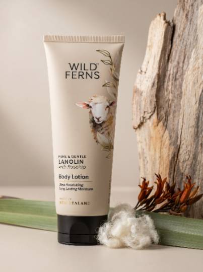 Wild Ferns Lanolin Body Lotion 150ml